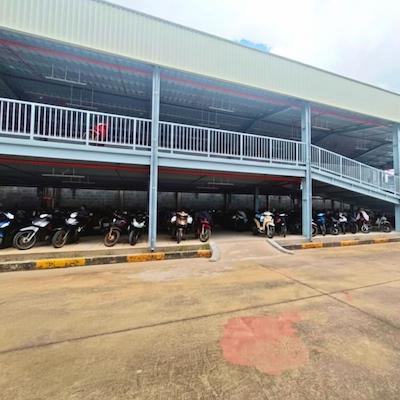 Thi công các công trình phụ trợ trong nhà máy 1