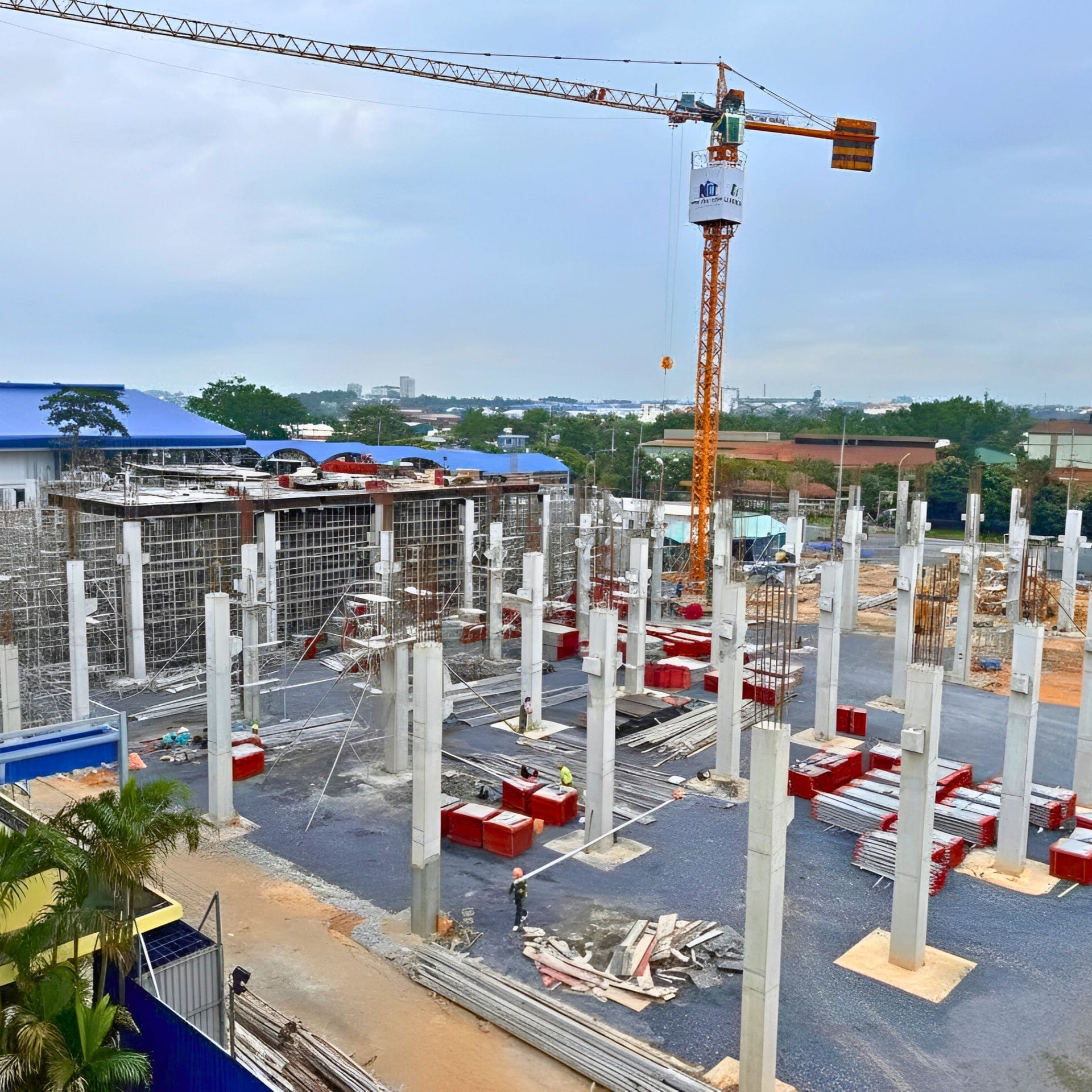 Thi công nhà xưởng công nghiệp