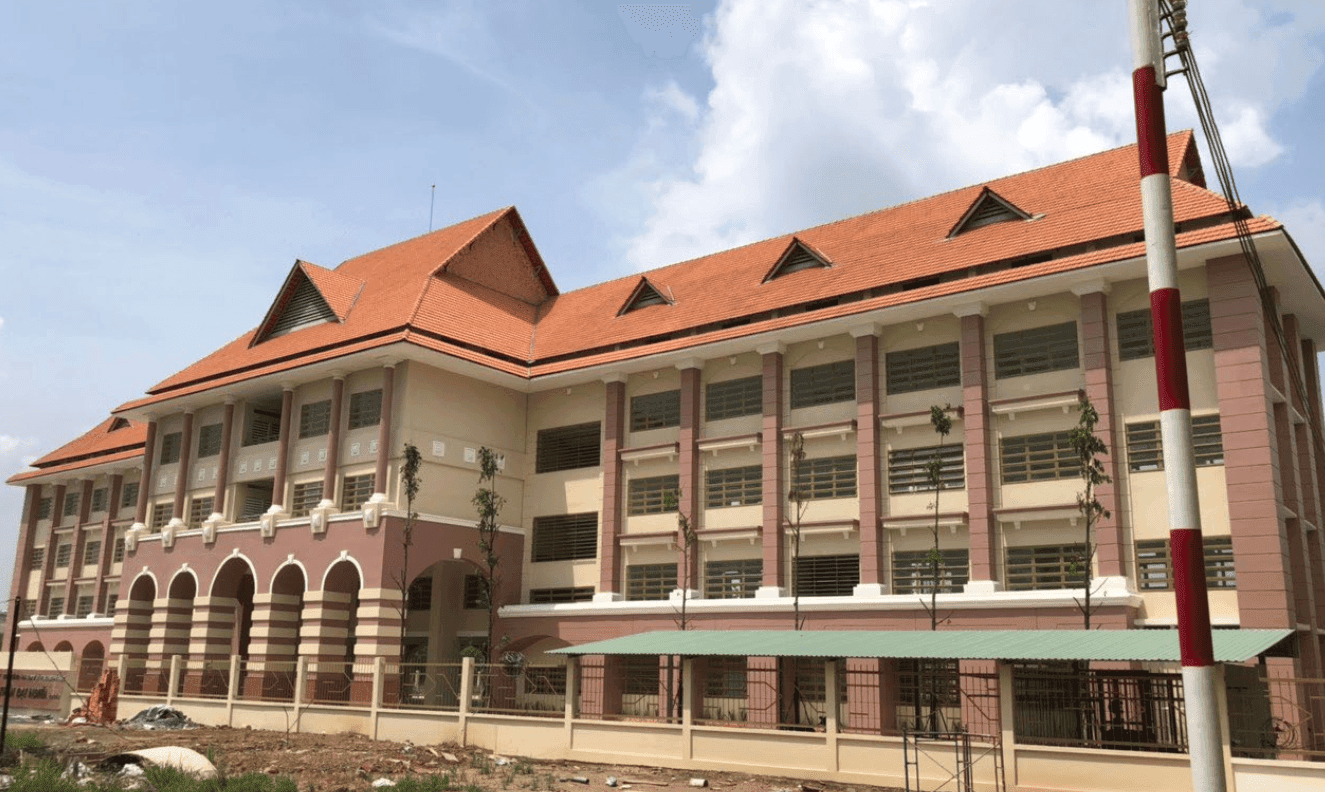 Thi công xây dựng trường Tiểu học - THCS - THPT Trần Đại Nghĩa tại Đồng Nai