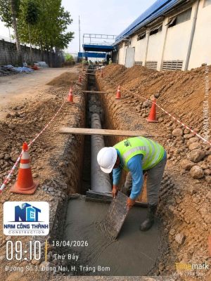 Cải tạo hệ thông thoát nước - Smart Leader Việt Nam 6