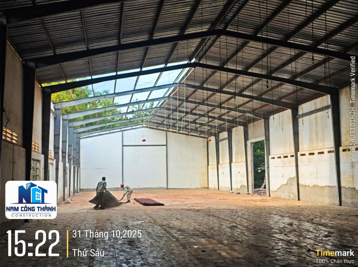 Cải tạo nhà xưởng Long Thành 04