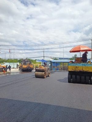 Đường bê tông nhựa - Daerim Precision Vina 01