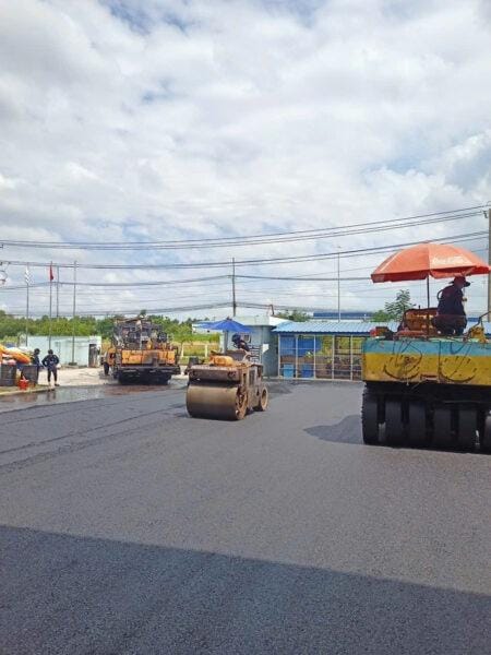 Đường bê tông nhựa - Daerim Precision Vina 01