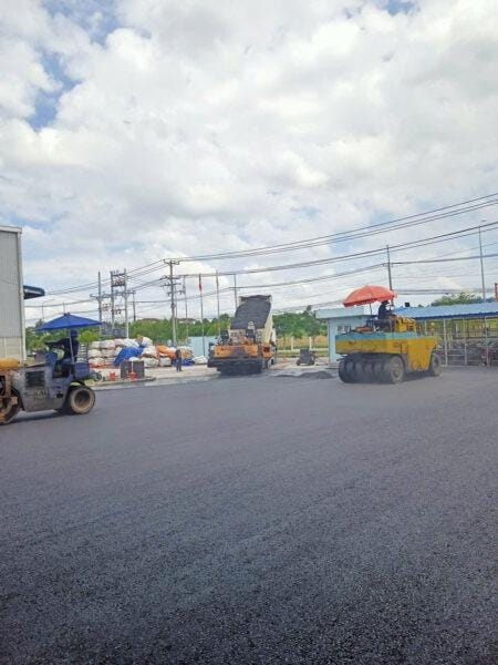 Đường bê tông nhựa - Daerim Precision Vina 02