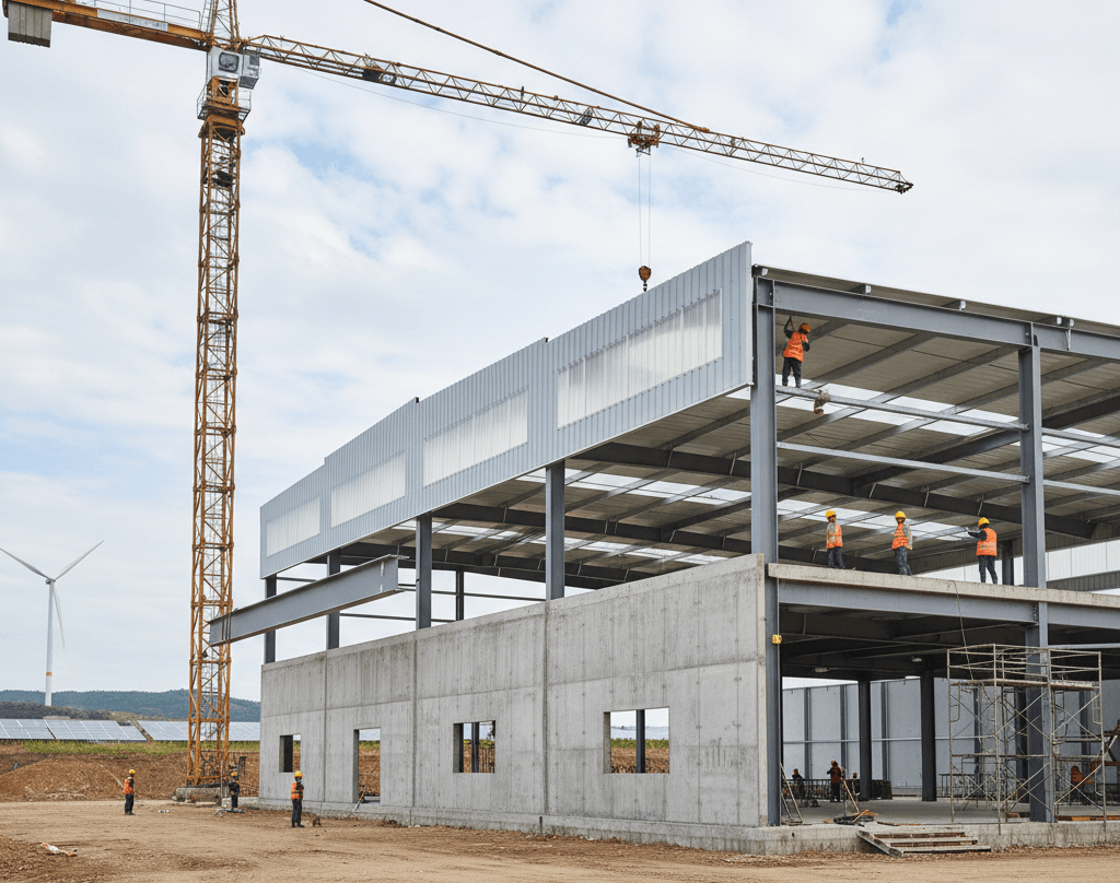 Giái pháp tiết kiệm chi phí khi xây dựng xưởng công nghiệp