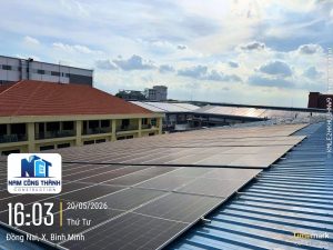hệ thống điện mặt trời áp mái xưởng 5-2