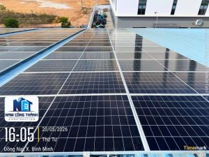 hệ thống điện mặt trời áp mái xưởng 5-3