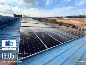 hệ thống điện mặt trời áp mái xưởng 5-5
