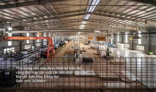 Đội ngũ kỹ sư và giám sát của Nam Công Thành trong một công trình nhà máy tại Đồng Nai