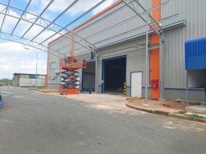 Mái vòm nhà xưởng Pac-Fung Việt Nam 01