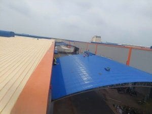 Mái vòm nhà xưởng Pac-Fung Việt Nam 03