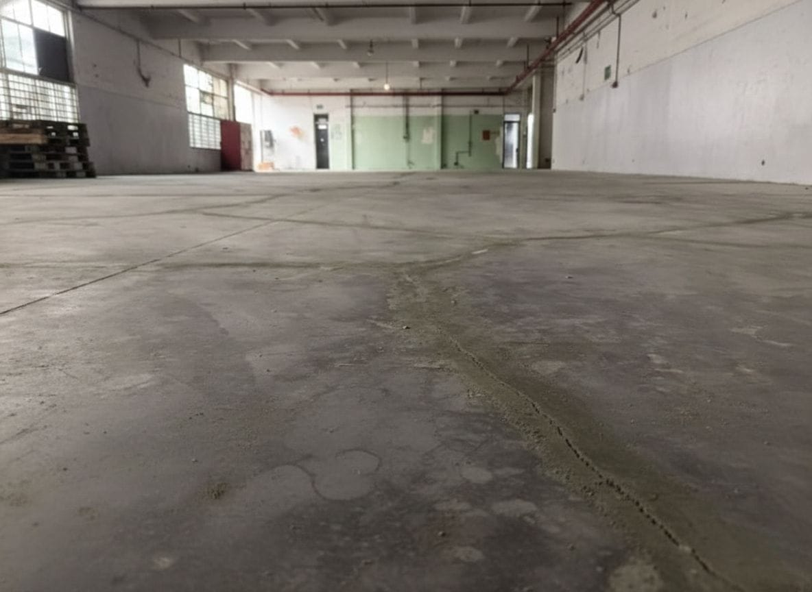 Nền nhà xưởng bị nứt cần phải cải tạo