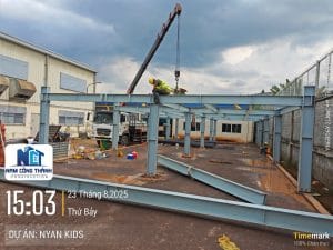 Dự án Nhà xe công ty Nyan Kids 05