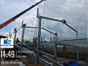 Dự án Nhà xe công ty Nyan Kids 06