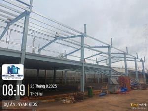 Dự án Nhà xe công ty Nyan Kids 07