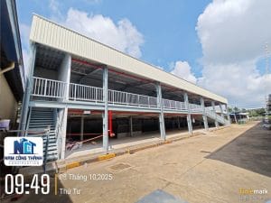 Dự án Nhà xe công ty Nyan Kids 13