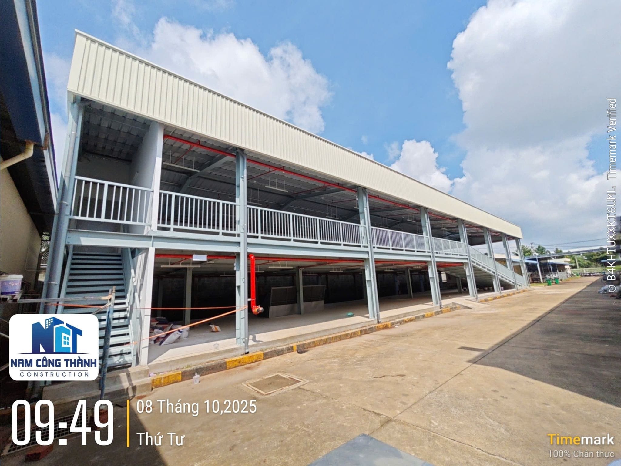 Dự án Nhà xe công ty Nyan Kids 13