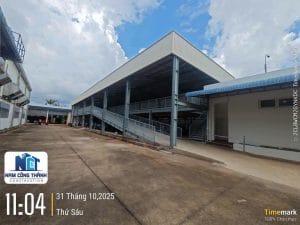 Dự án Nhà xe công ty Nyan Kids 15