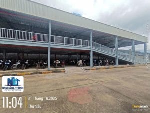 Dự án Nhà xe công ty Nyan Kids