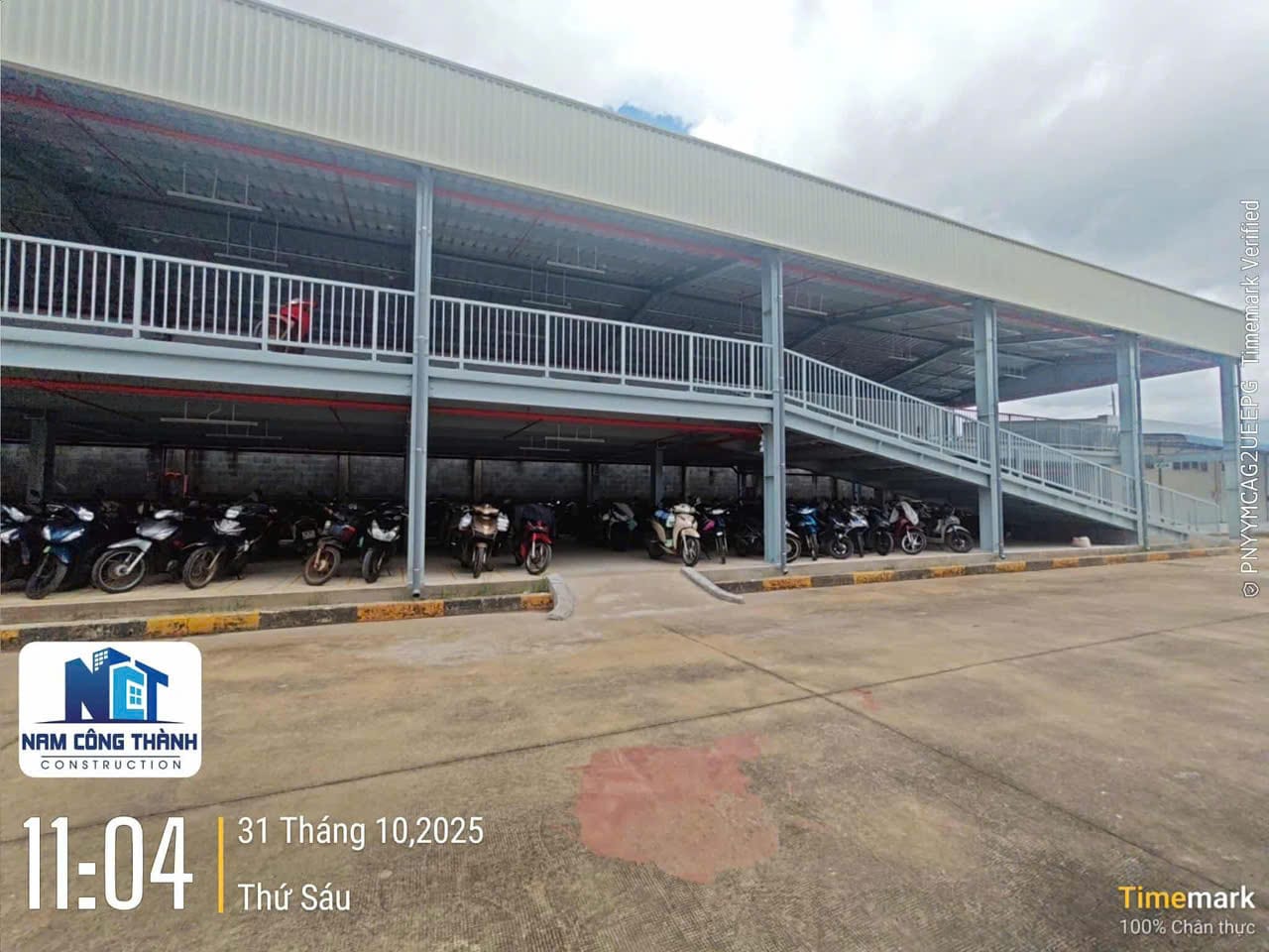 Dự án Nhà xe công ty Nyan Kids