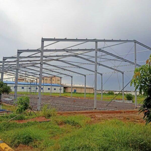 Thi công nhà xưởng KCC Việt Nam tại KCN Long Thành 02