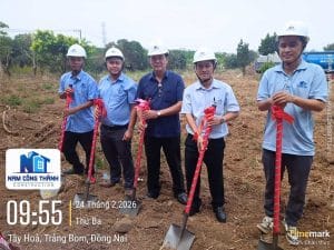 Nhà xưởng xử lý chất thải - công ty CPTM Tài Tiến 03