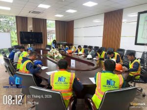 Nhà xưởng xử lý chất thải - công ty CPTM Tài Tiến 16