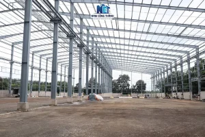 Nhà xưởng xử lý chất thải - công ty CPTM Tài Tiến 21