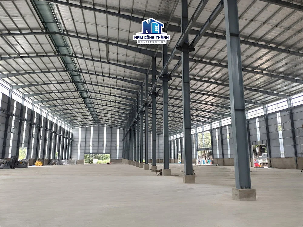 Nhà xưởng xử lý chất thải - công ty CPTM Tài Tiến 28