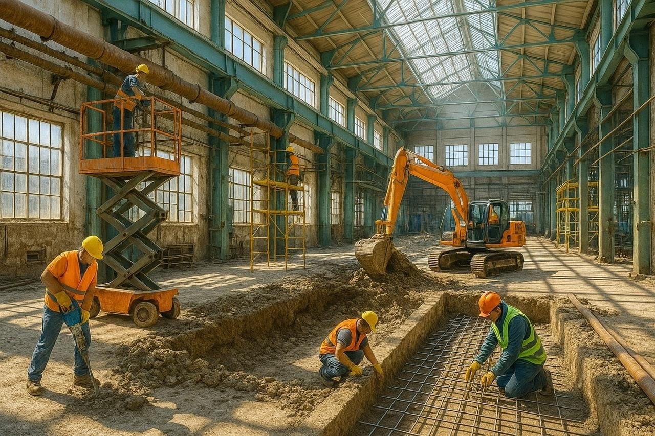 Cải tạo sửa chữa công trình công nghiệp tại Đồng Nai