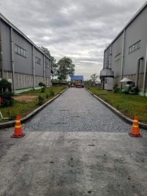 Thi công hạ tầng - Daerim Precision Vina 01