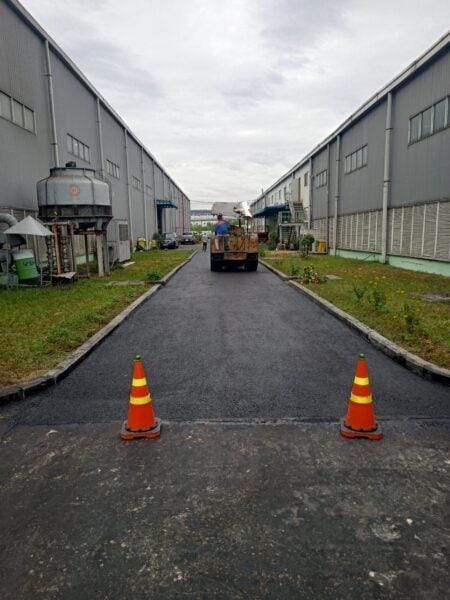 Thi công hạ tầng - Daerim Precision Vina 03