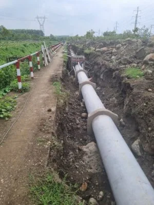 Thi công hạ tầng - KCN Bàu Xéo 01