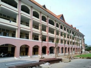 Thi công Trường Tiểu Học - THCS - THPT Trần Đại Nghĩa 03