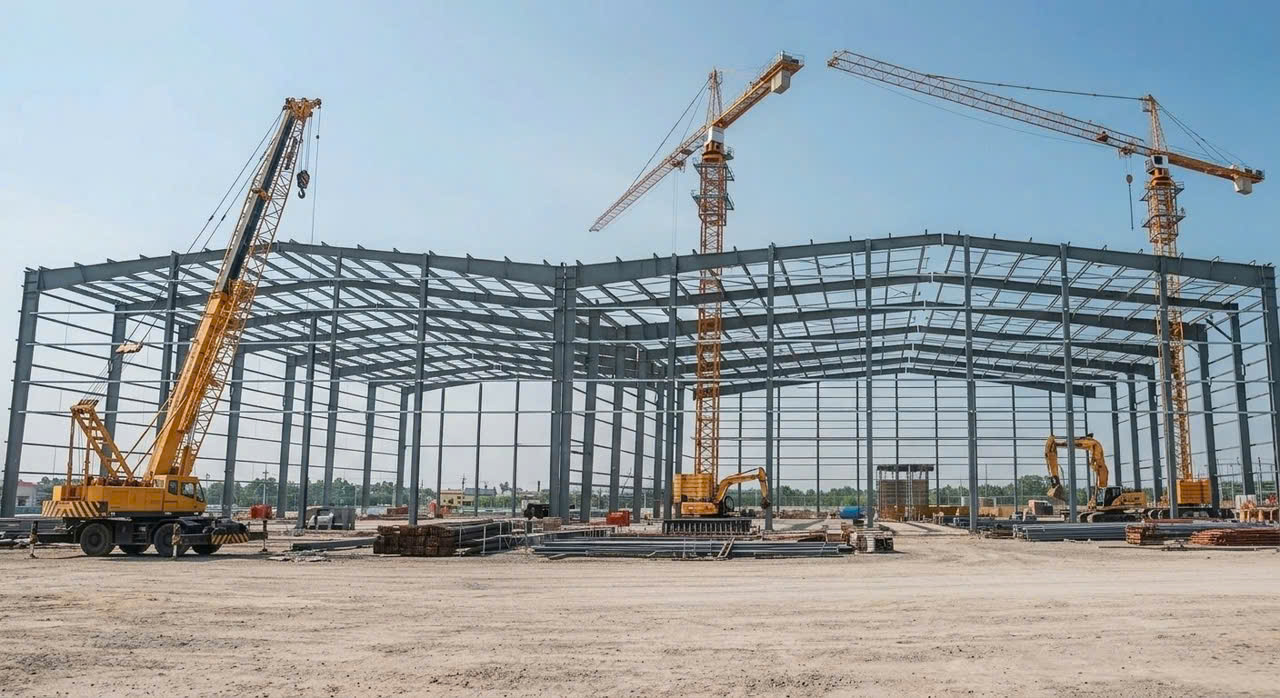 xây dựng nhà xưởng công nghiệp tại Đồng Nai